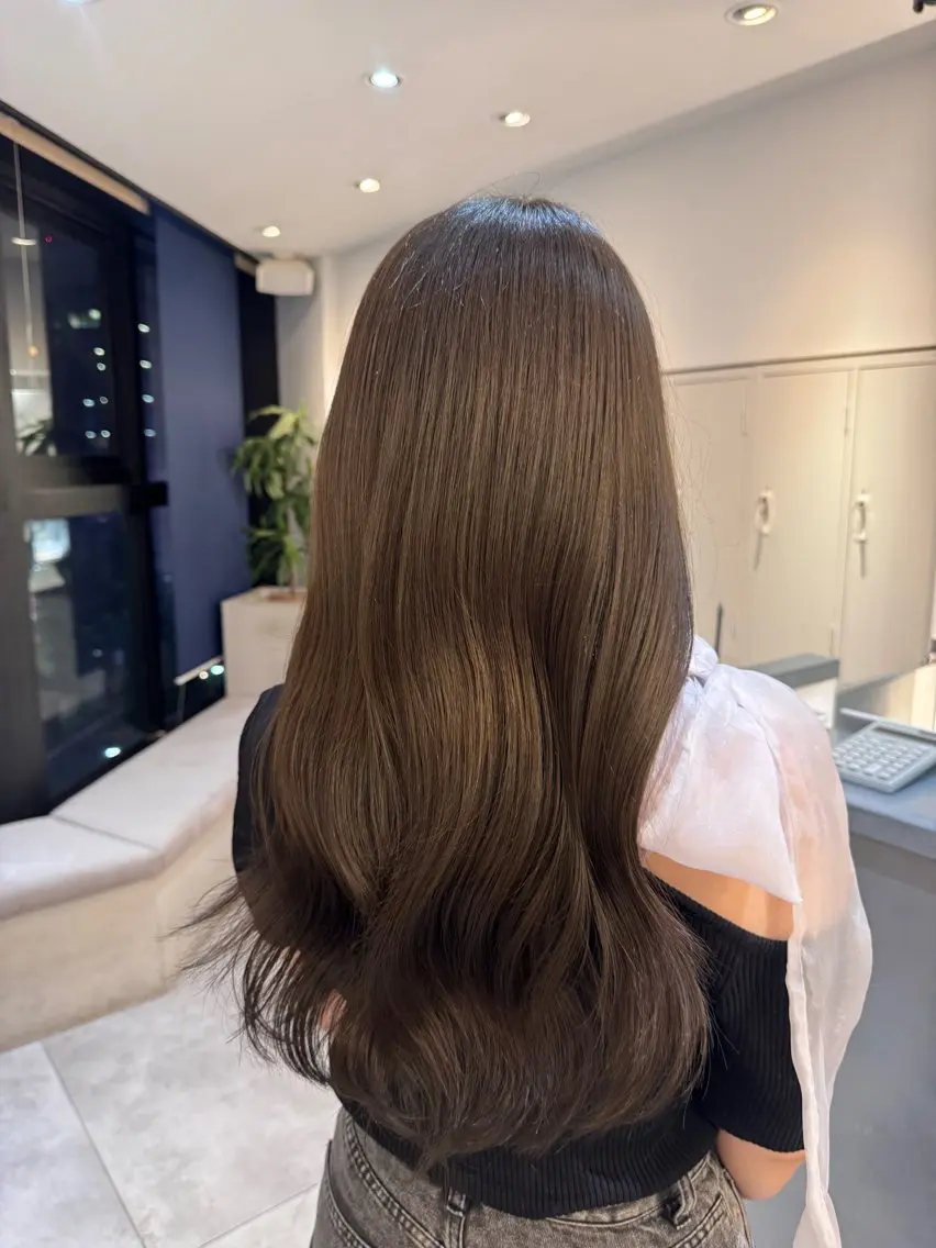ロング カット ヘアカラー トリートメント ♡可愛い艶髪特化♡ 艶髪先生のヘアスタイル