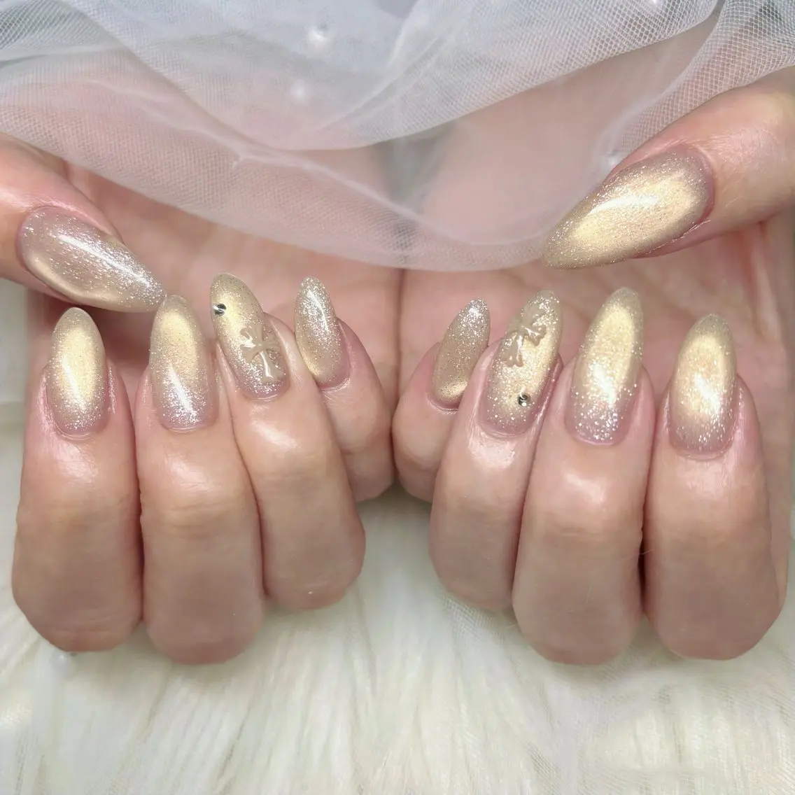 ネイル ハンドネイル Y🩵 Jasmineのネイルデザイン