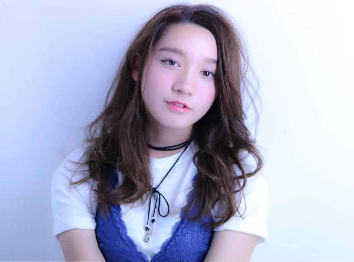 セミロング ロング カラー 川合 勇気のヘアスタイル