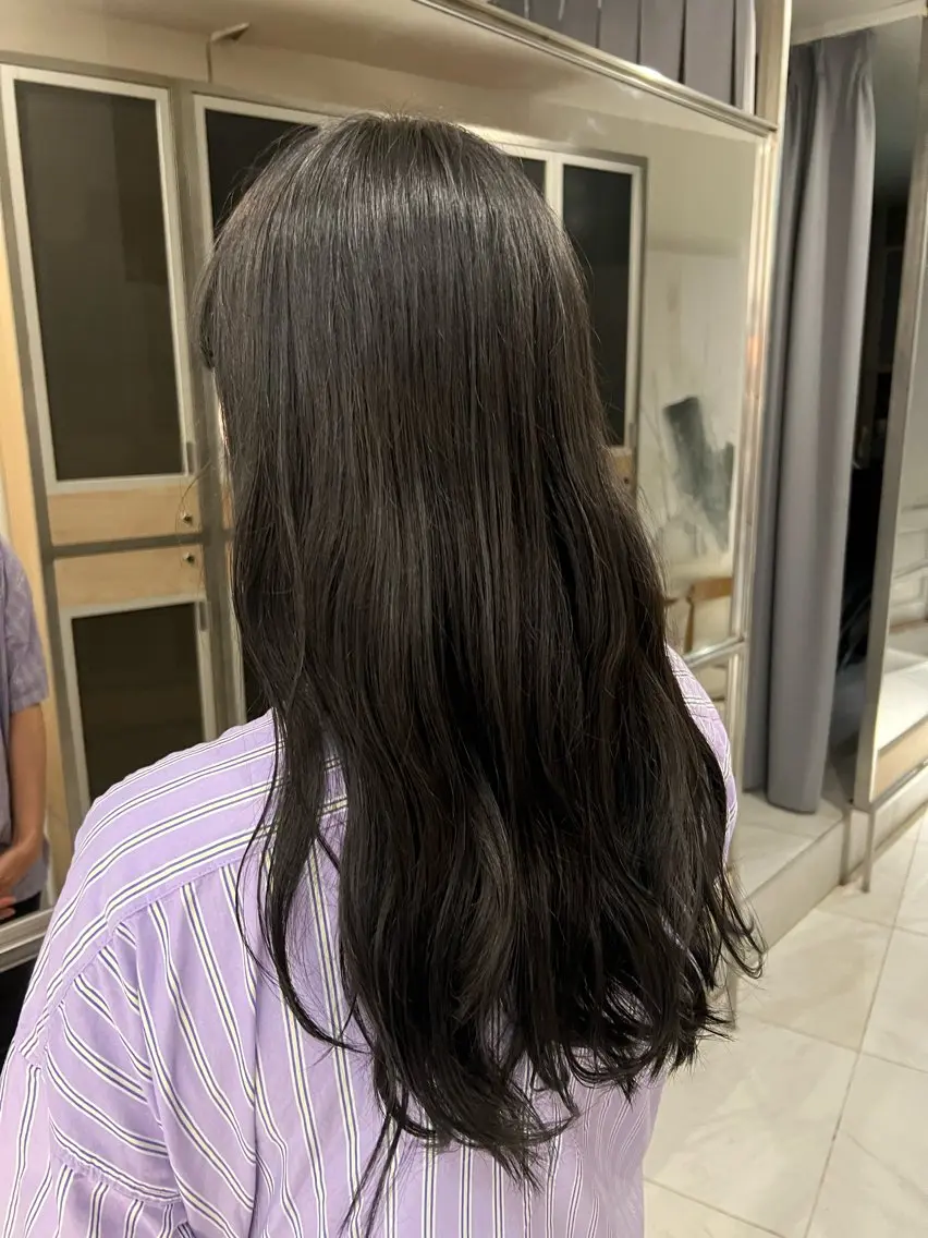 ロング カラー ヘアカラー トリートメント ヘッドスパ ヘアセット ショートカット 🦎Raitoのヘアスタイル