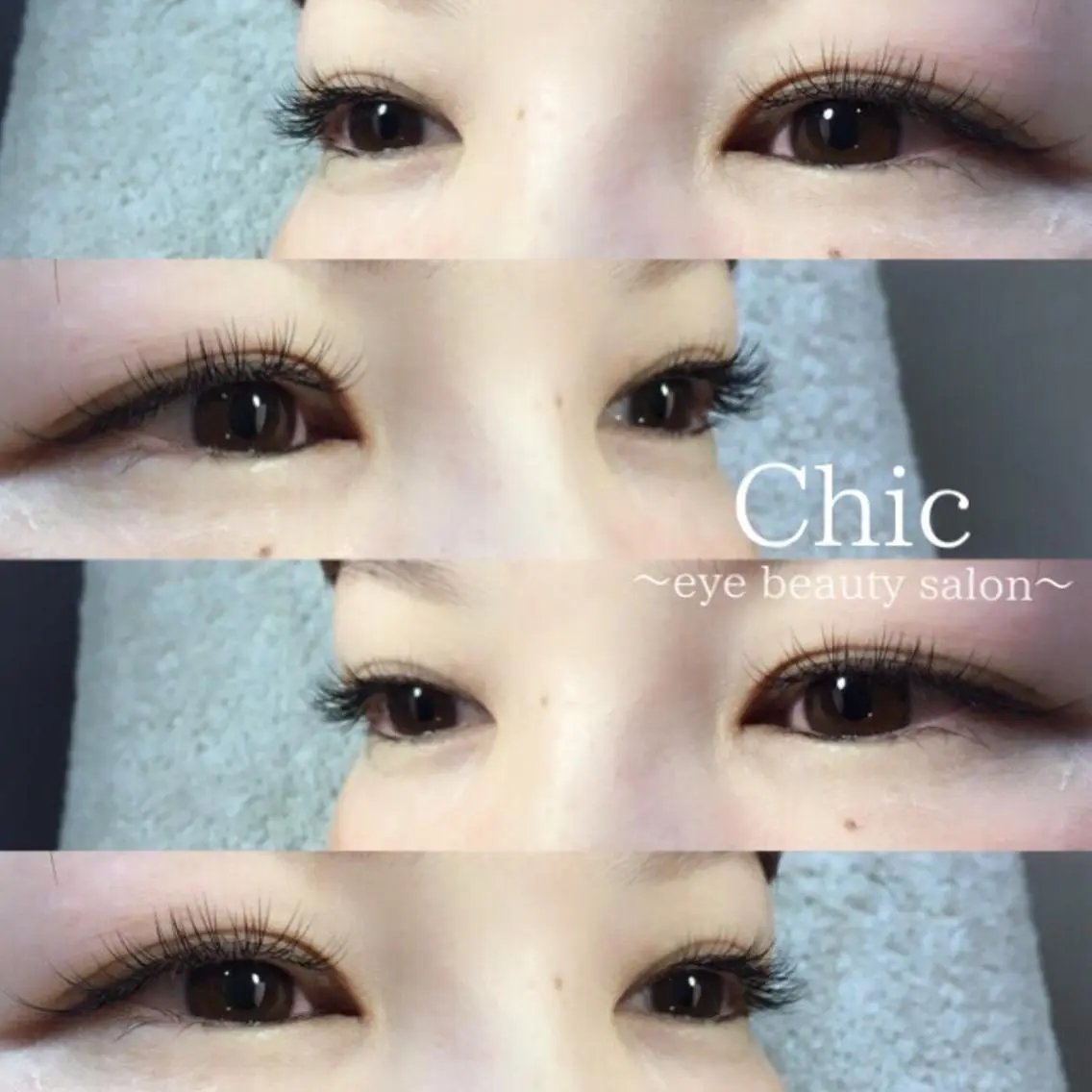 マツエク・マツパ Cカール Jカール Chic ATSUKOのマツエク・マツパデザイン