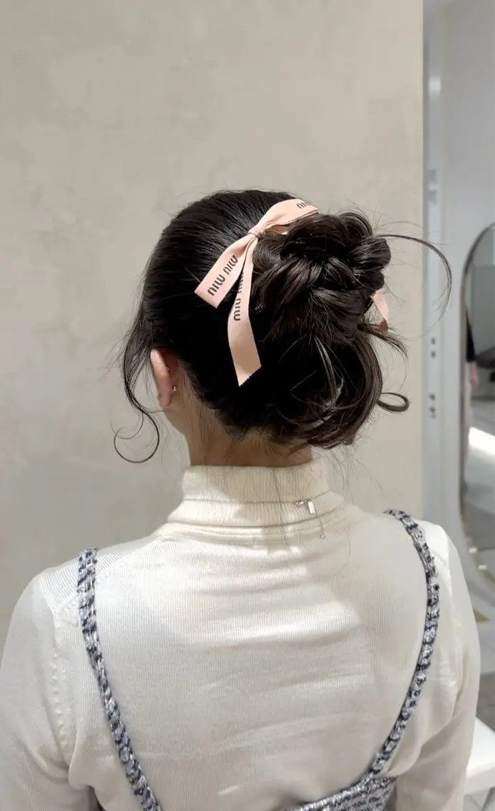 ロング 鈴木 彩莉のヘアスタイル
