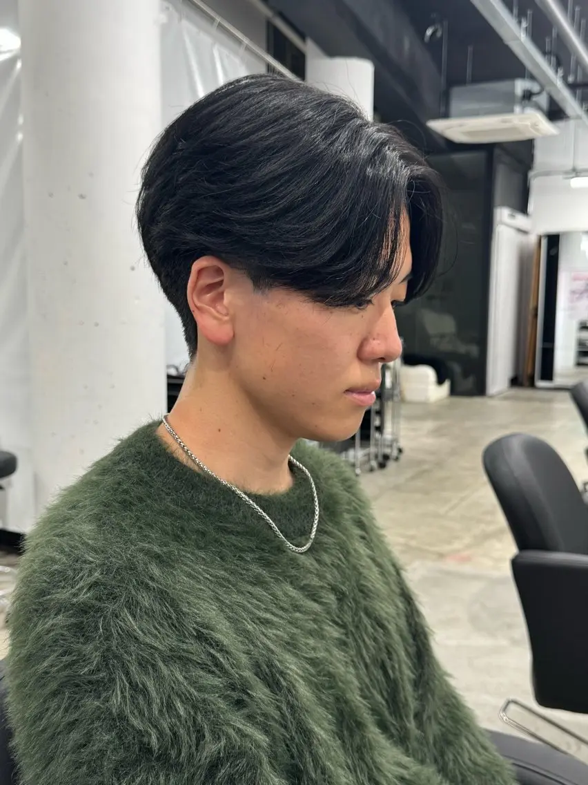 メンズ 岩佐 柚太のヘアスタイル