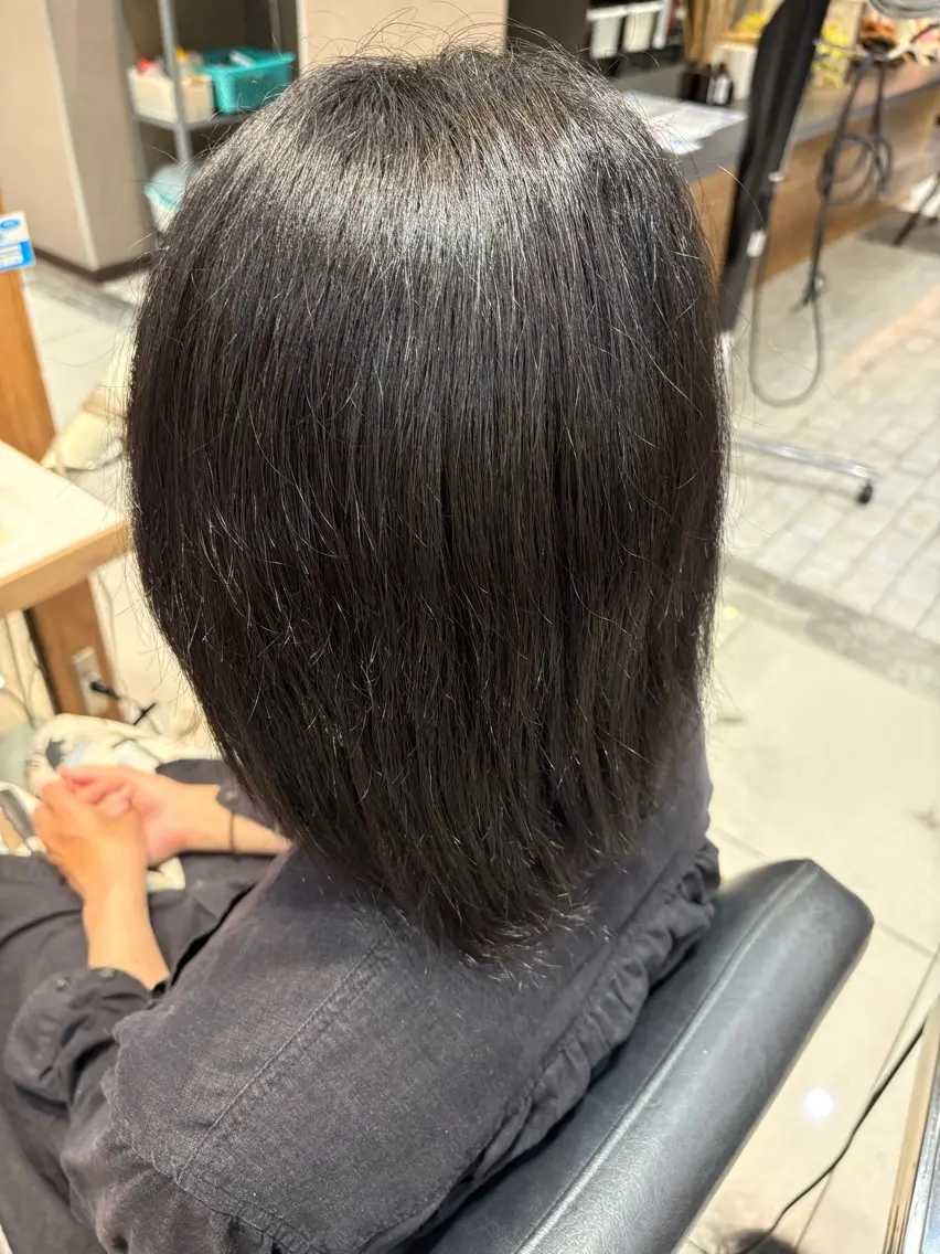 セミロング 大賀 和希🌱‬‪のヘアスタイル