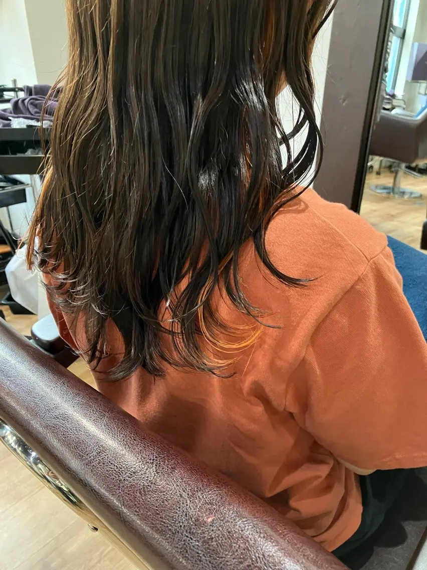 セミロング カラー カット ヘアカラー トリートメント 🍀髪質改善、カラー TAICHI🍀のヘアスタイル