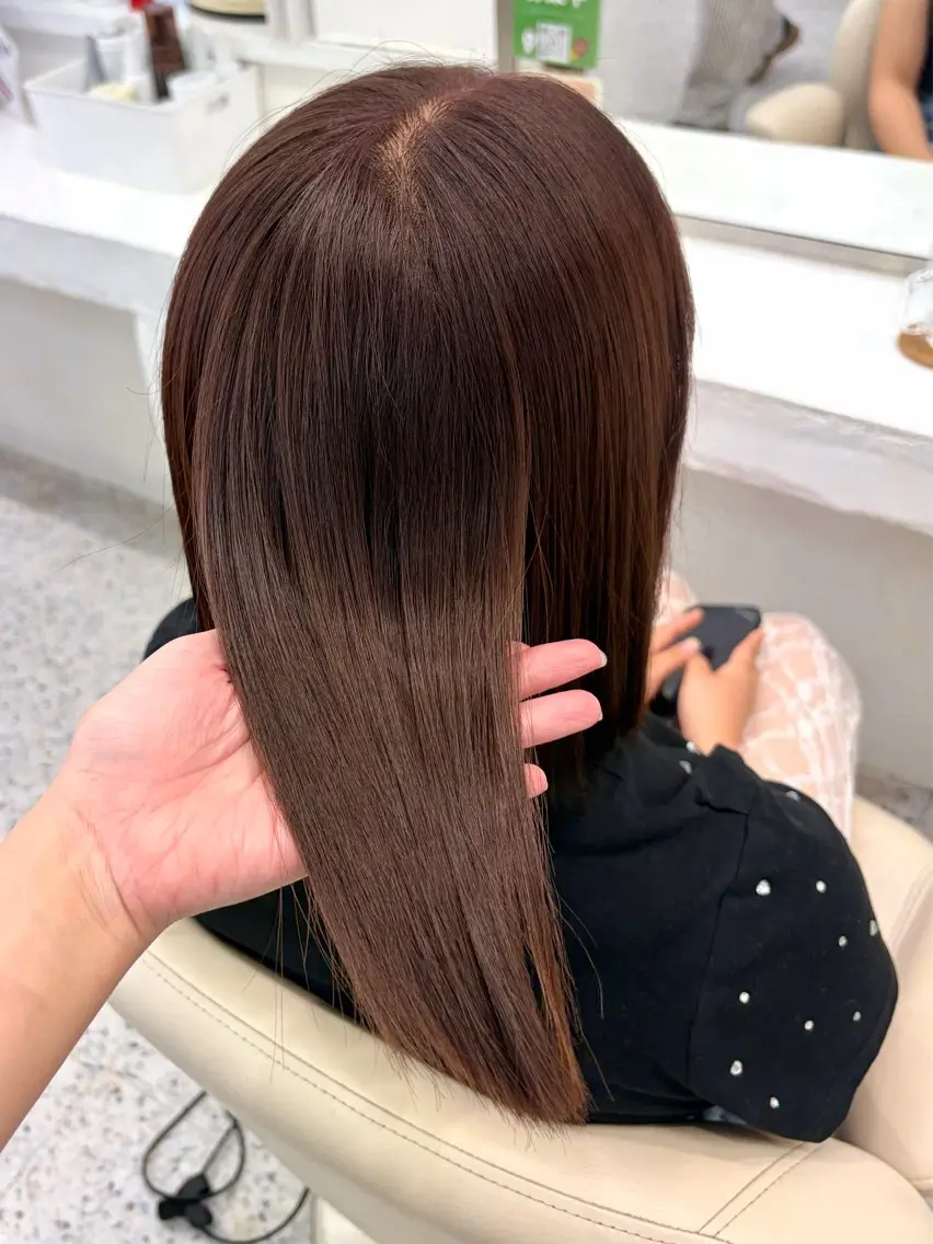 ミディアム ヘアカラー LOMARLIE / yunaのヘアスタイル