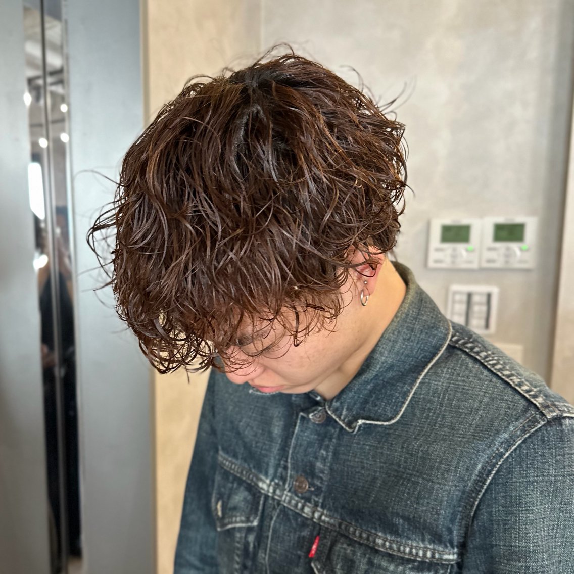 【ミニモ限定価格】メンズカット+シャドウパーマ🌟🌀の写真
