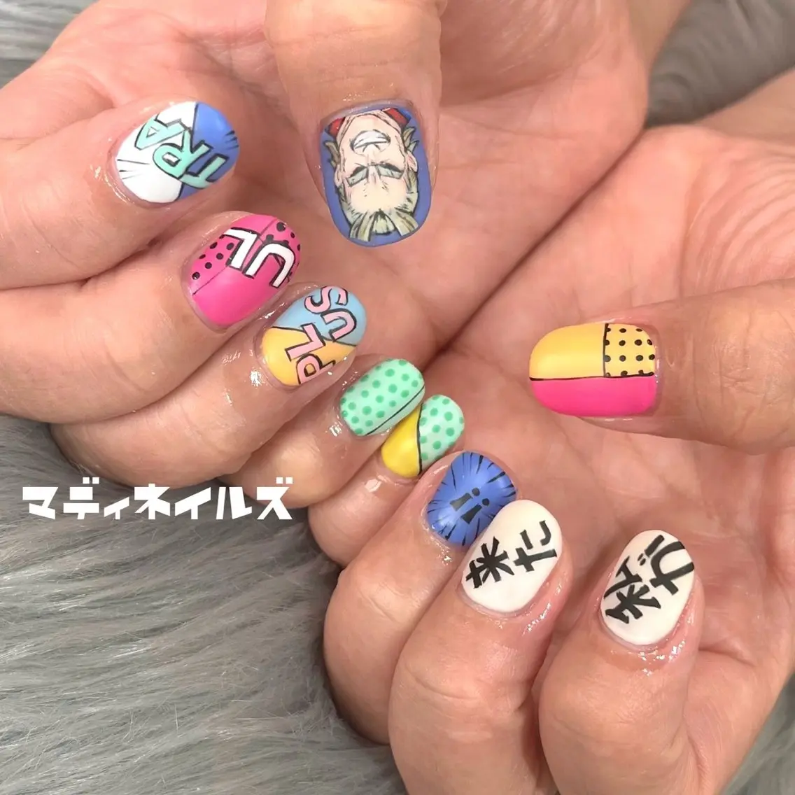 ネイル アートネイル MADDYNAILS ✴︎柏痛ネイルのネイルデザイン