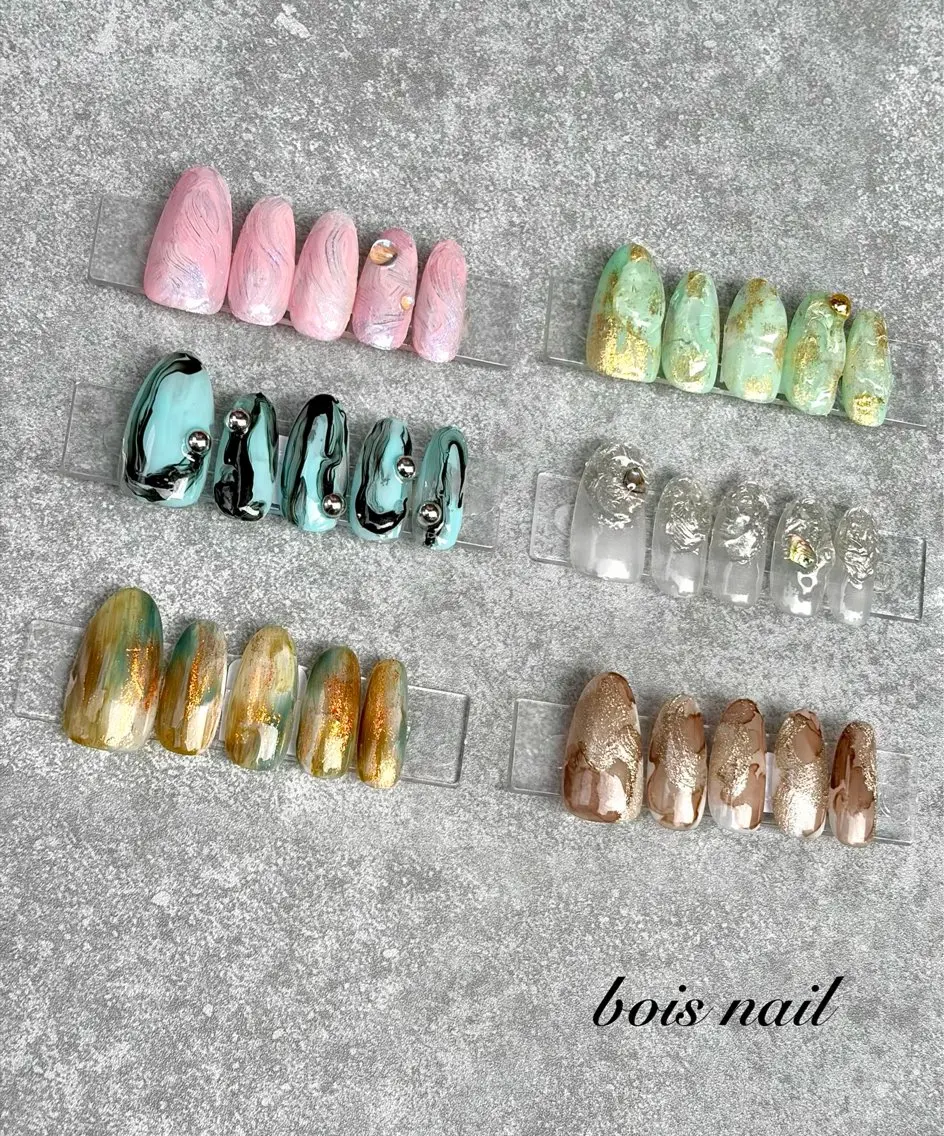 ネイル ハンドネイル bois nail ボワネイル北巽のネイルデザイン