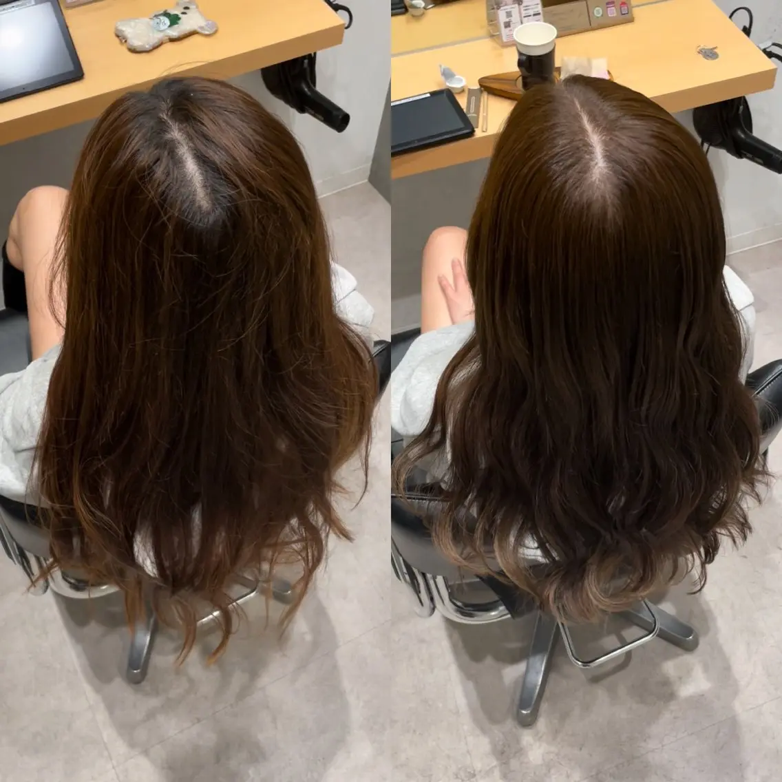 ショート カラー ケアカラー トリートメント 髪質改善ヘアケア 艶髪特化/上田のヘアスタイル