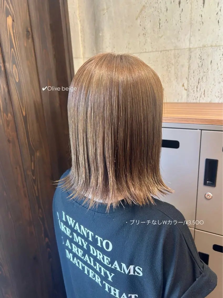 ミディアム カラー ヘアカラー 佐藤光華/JANU /カラーモデルのヘアスタイル