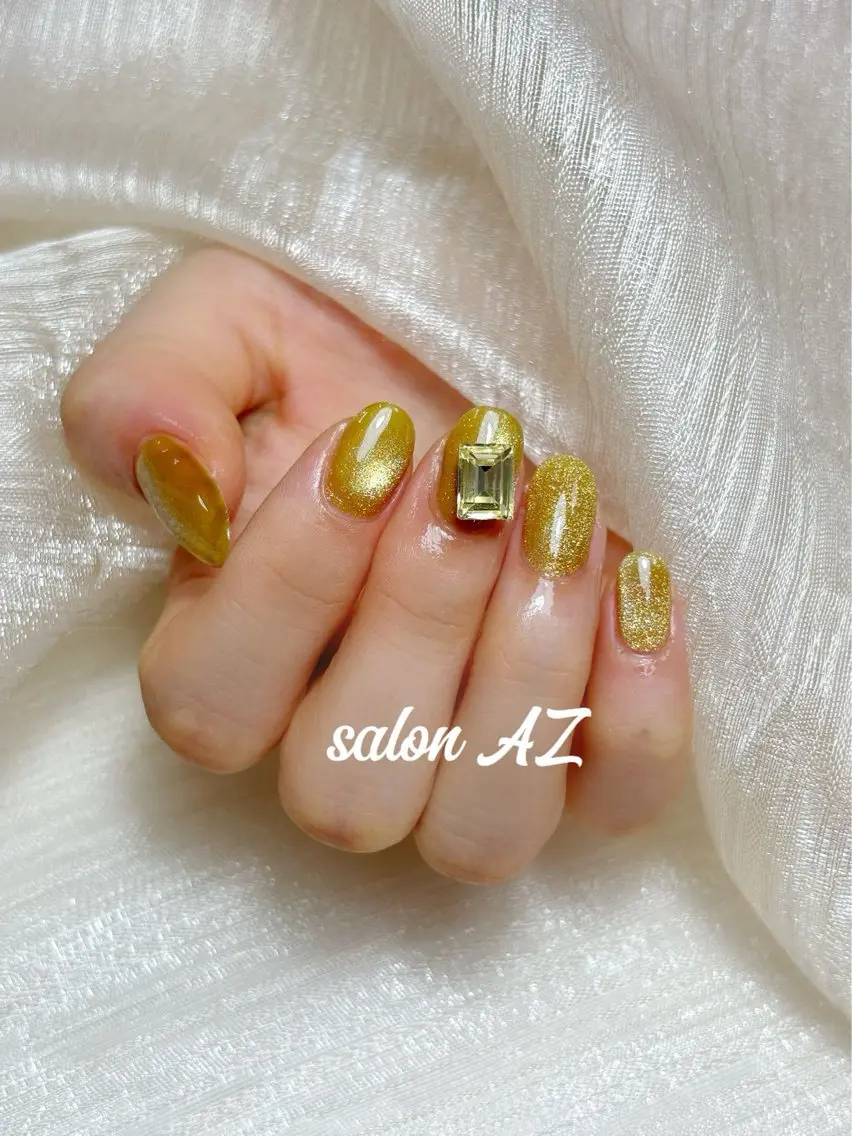 ネイル マグネットネイル salon AZのネイルデザイン