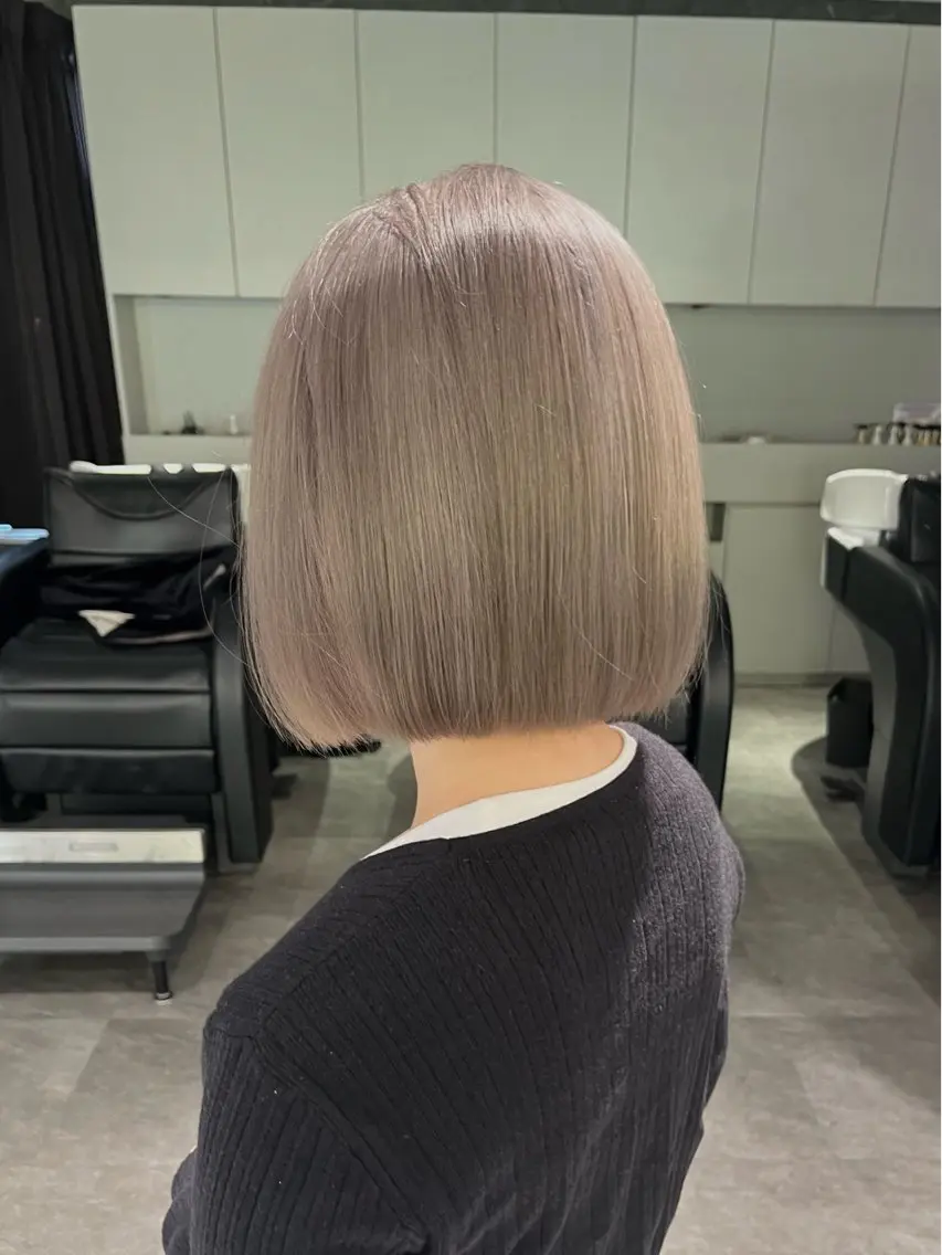 ショート カラー 髪のお医者さん南船場 ARCHEゆうまのヘアスタイル