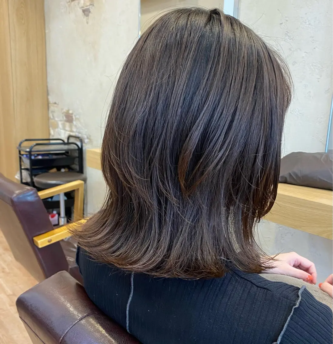 ショート カラー ボブレイヤー ボブ レイヤーカット マンツーマン 美容師💚コウブチのヘアスタイル