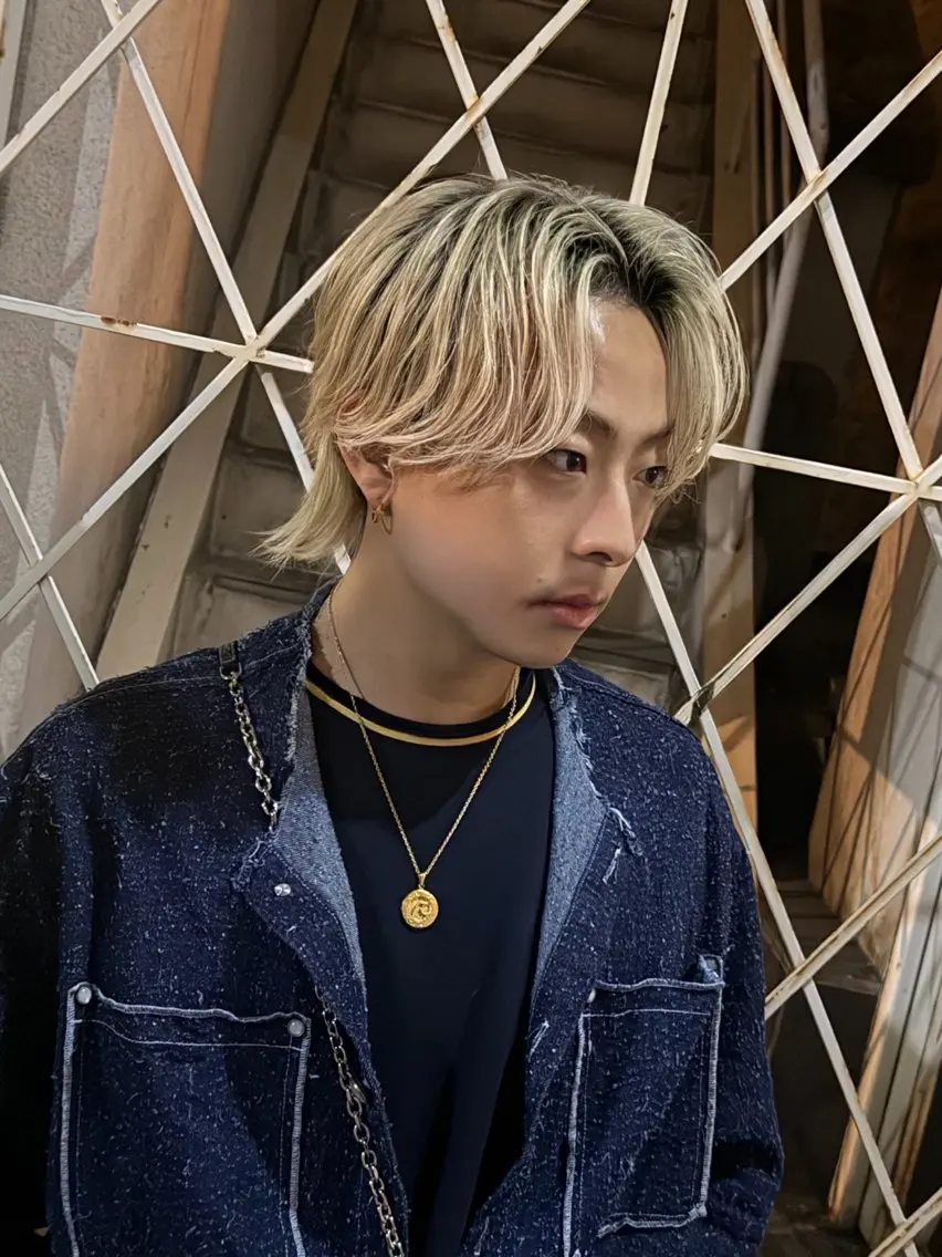 カラー パーマ カット パーマ 松浦 将仁のヘアスタイル
