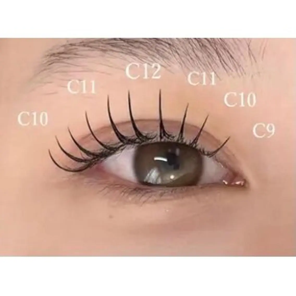 マツエク・マツパ 束感まつ毛 フラットラッシュ memelu🎀 南草津店のマツエク・マツパデザイン