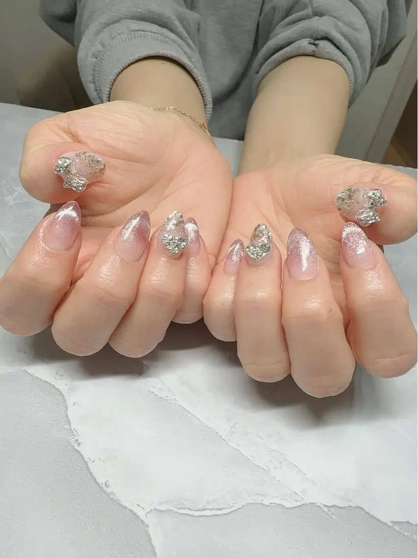 ネイル アートネイル 持ち込み nyasu nailのネイルデザイン