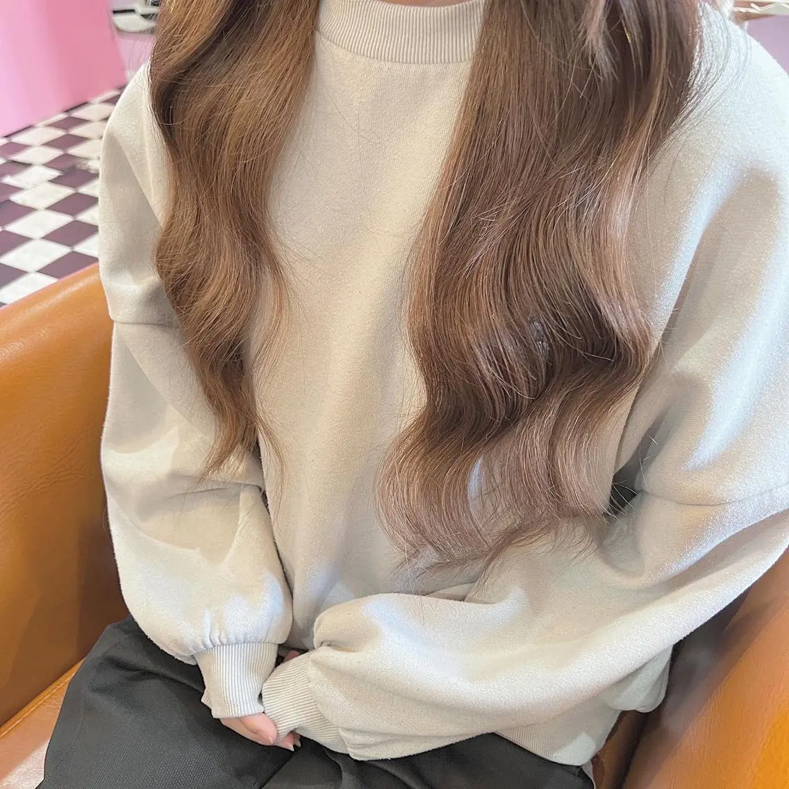 ロング ちび編み込みエクステ YUMA🐮のヘアスタイル