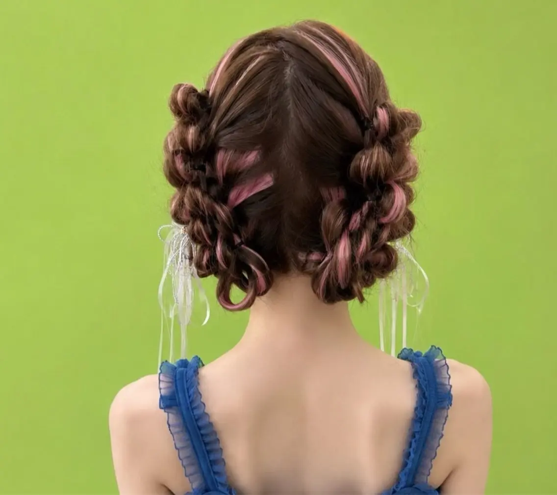 ヘアアレンジ ヘアセット 東京堂 大濠のヘアスタイル