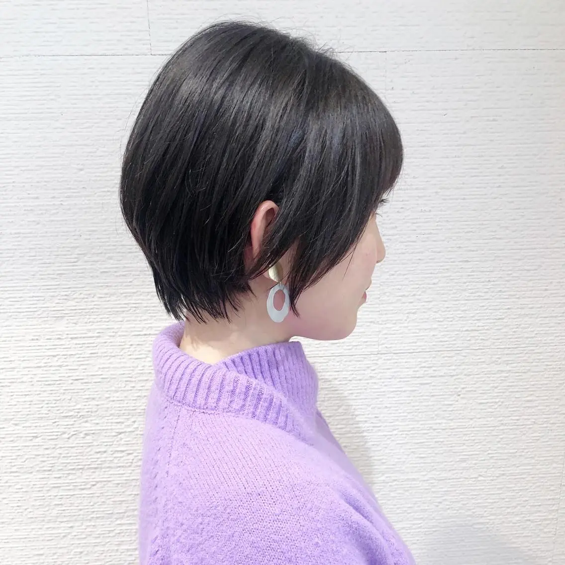 ショート カラー 三鷹で1番ショート ボブをカットする新谷のヘアスタイル