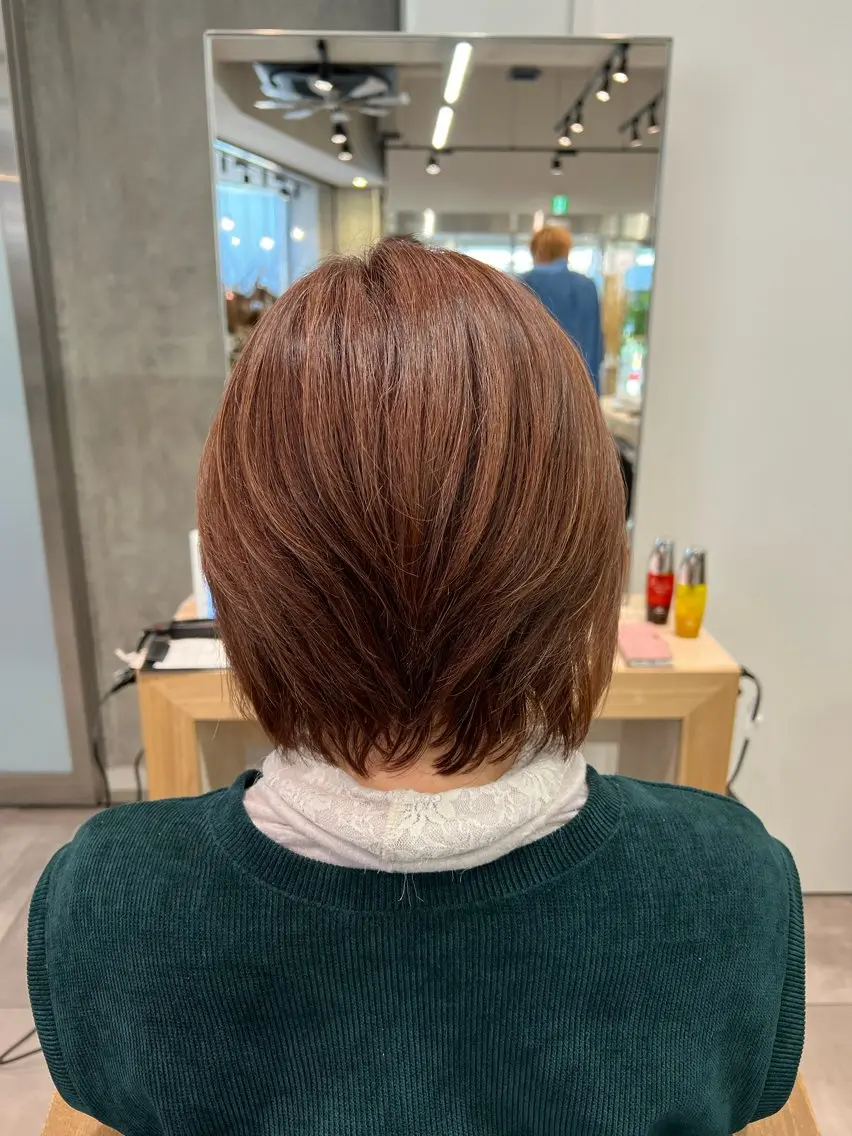 ショート カラー カット ヘアカラー 🌞レイヤー×カラー 前川那津美🌞のヘアスタイル
