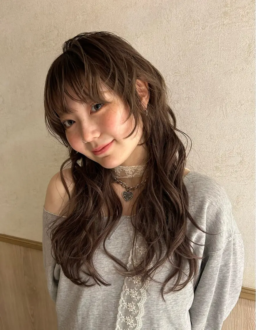 ロング カラー ベージュカラー ブリーチ ブラウンカラー 透明感カラー ダブルカラー Sora/レイヤー/ 似合わせカラー🤎のヘアスタイル