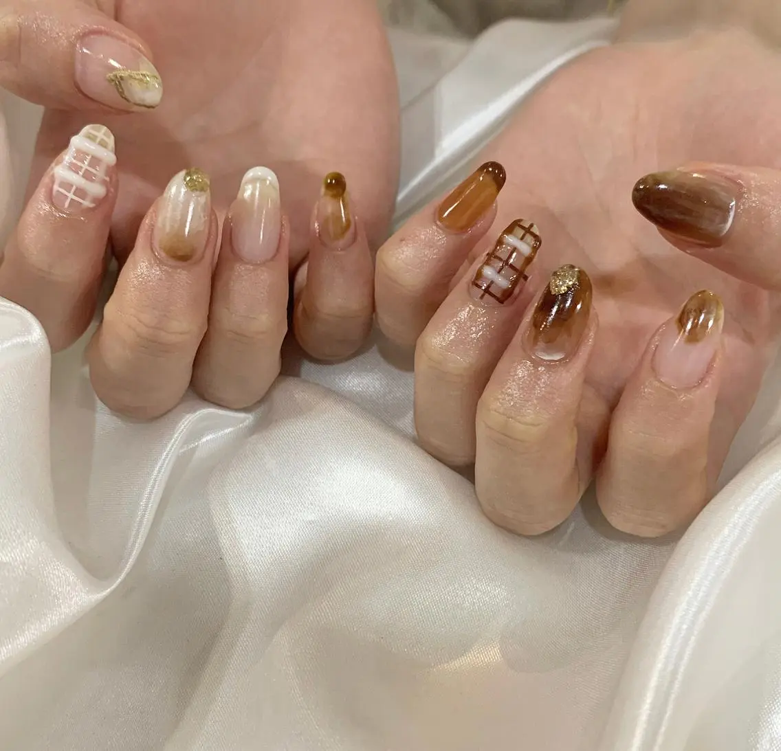 ネイル ハンドネイル にしぐち はるかのネイルデザイン