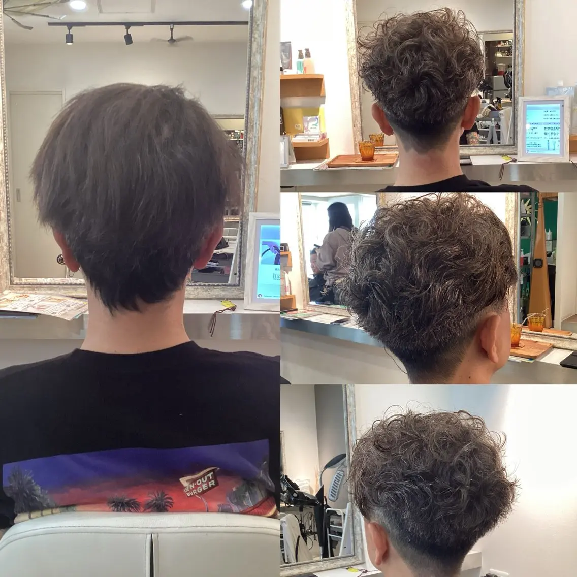 ショート カット パーマ hair bonitaのヘアスタイル