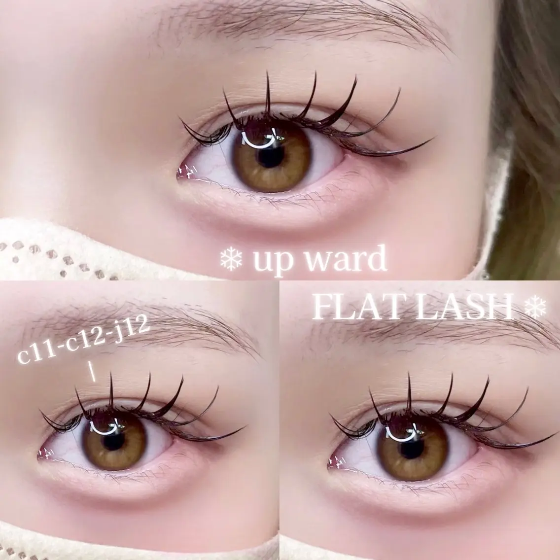 マツエク・マツパ ICY❁⃘eye aikaのマツエク・マツパデザイン