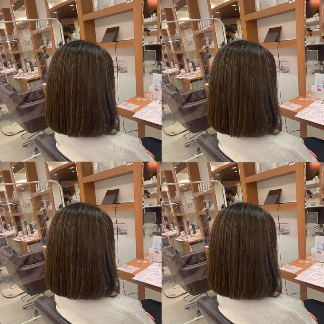 ミディアム カラー ヘアカラー トリートメント 【カラー指名No 1✨】HIBIKIのヘアスタイル