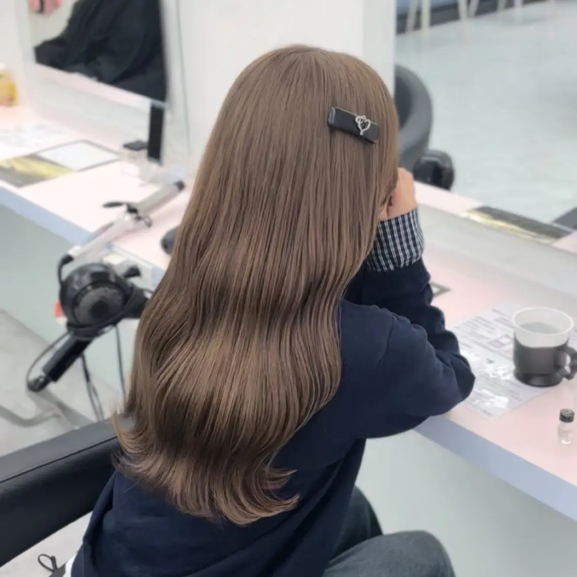 ロング カラー ヘアカラー トリートメント ヘアセット ‎🎀HONOKA 🎀／似合わせカラーのヘアスタイル