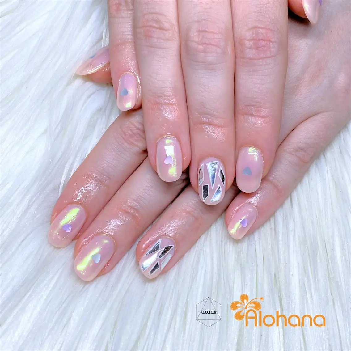 ネイル ハンドネイル Alohana Minaのネイルデザイン