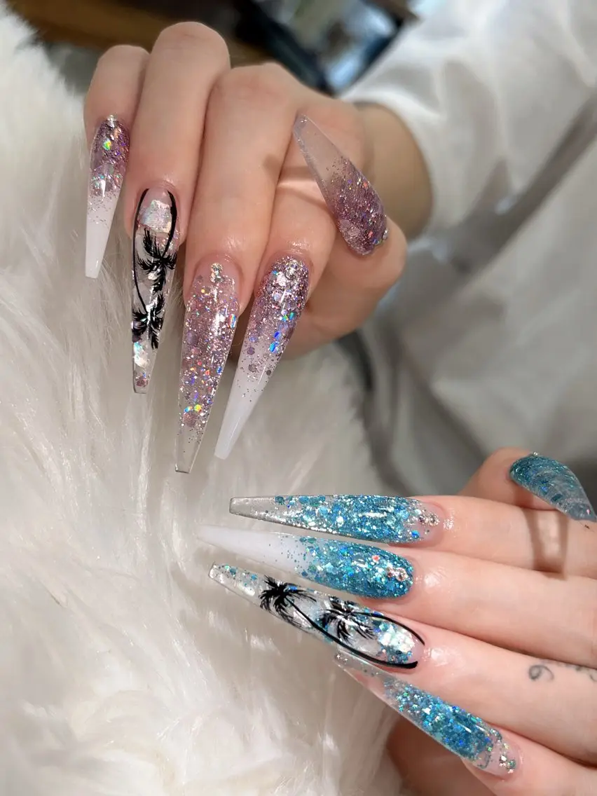ネイル ロングネイル ハンドネイル nail salon FLEEKのネイルデザイン