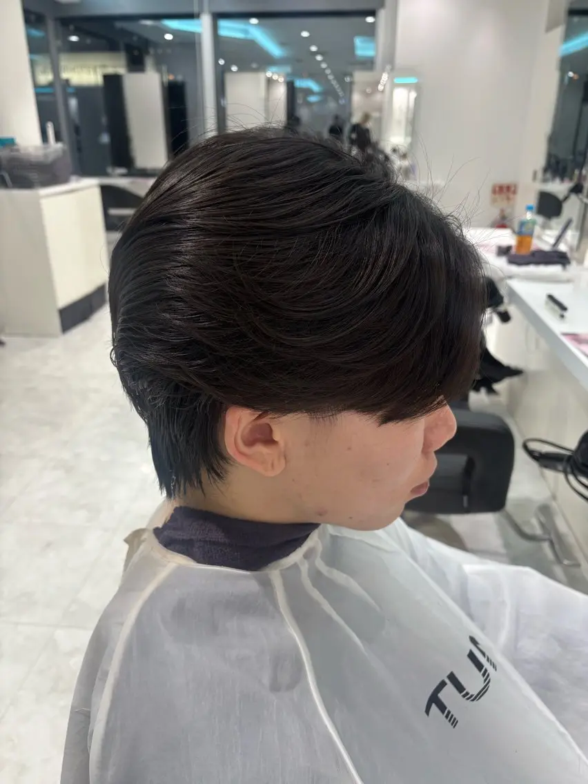 パーマ メンズ カット パーマ 銀座/ショート/ メンズ/HINOKIのヘアスタイル