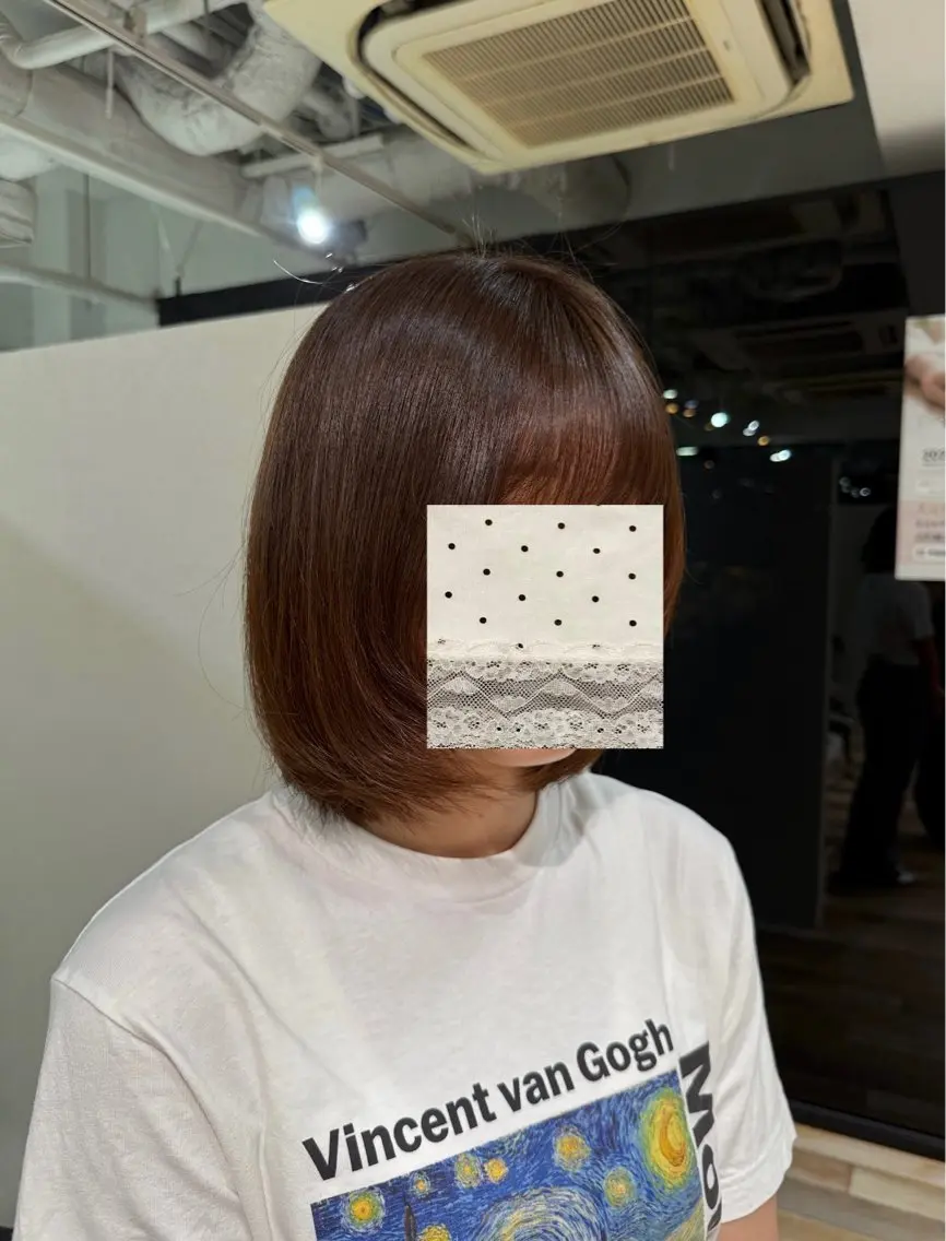 カラー ブラウンカラー オレンジ オレンジブラウン ヘアカラー ヘアセット 心斎橋/カラーモデル 募集/ yuna★のヘアスタイル
