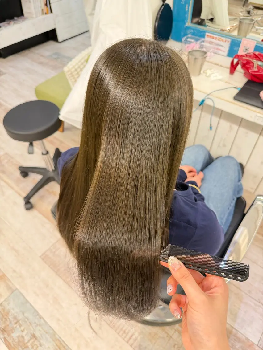 ロング ヘアカラー 髪質改善×艶髪🎀 /  ionのヘアスタイル
