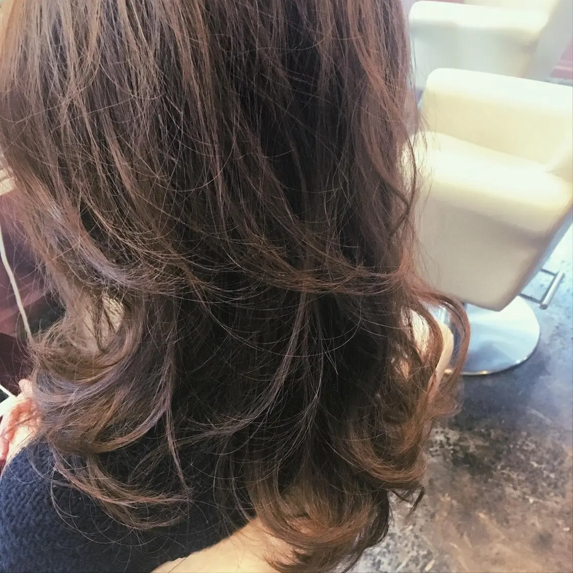 ミディアム セミロング カラー ヘアアレンジ 表参道Lise おおいしおりのその他イメージ