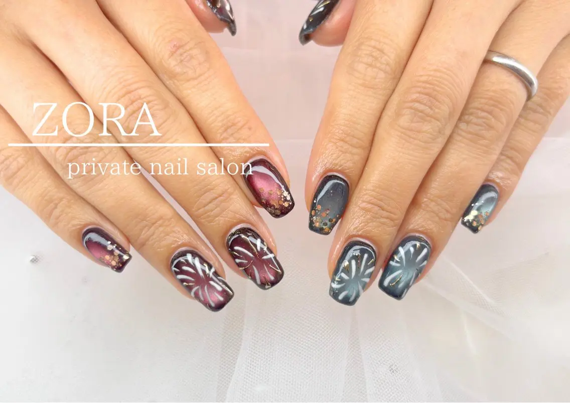 ネイル ハンドネイル ZORA yuのネイルデザイン