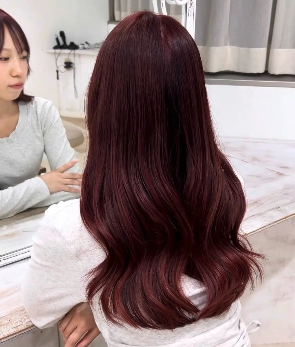 ブリーチ無しダブルカラーの写真