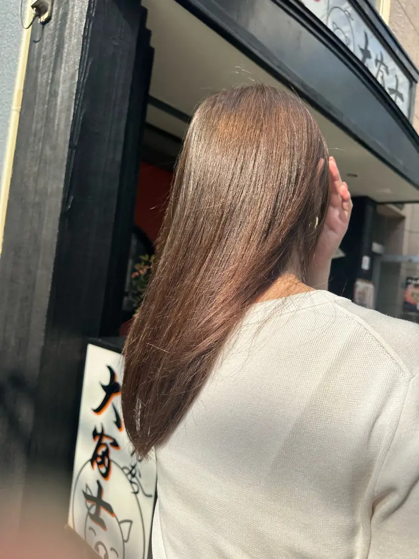 セミロング soa.ママ美容師 寺田典子のヘアスタイル