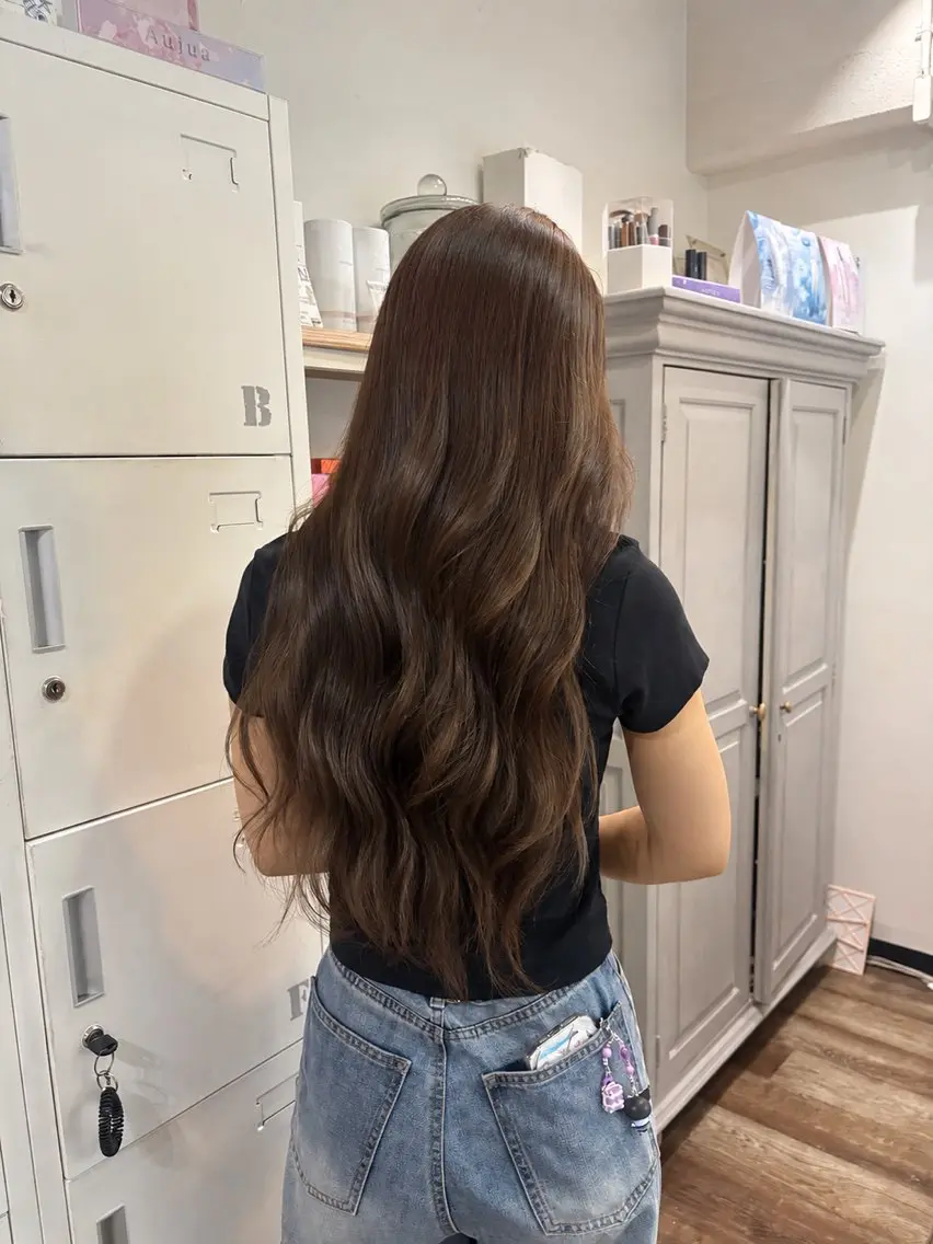 ロング ヘアカラー chika °ʚ🎀ɞ°.のヘアスタイル