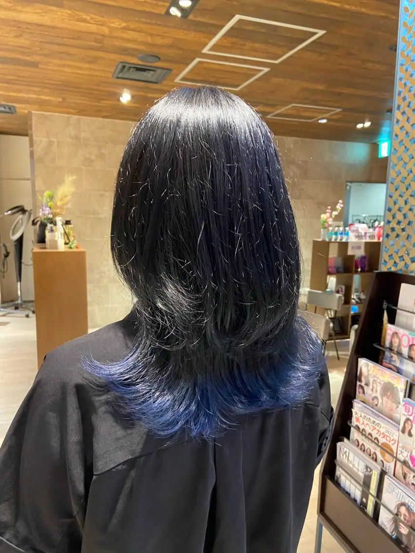 カラー 🎀大竹美侑/顔まわ りカット/レイヤーのヘアスタイル