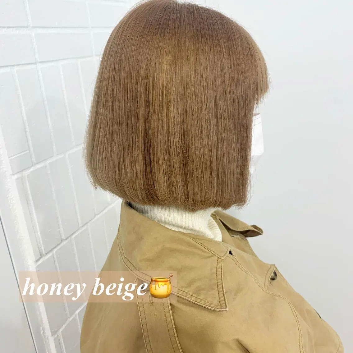 セミロング カラー ヘアアレンジ レイヤー×グレージュ /ピンク🩷mioのヘアスタイル