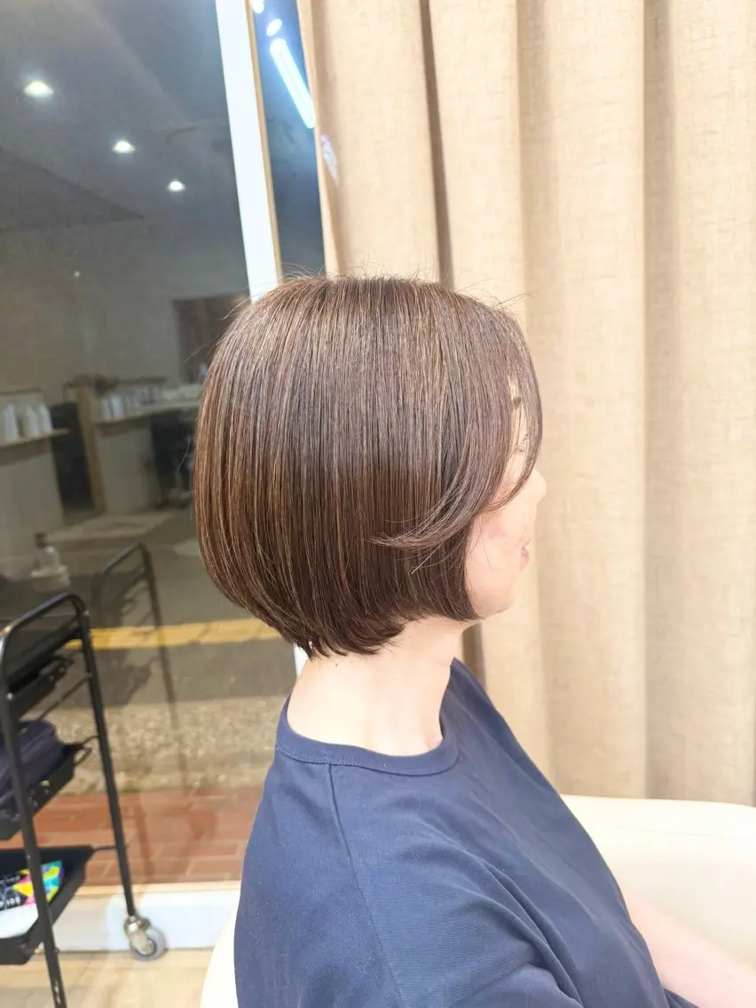 ショート Nanami． 七海のヘアスタイル