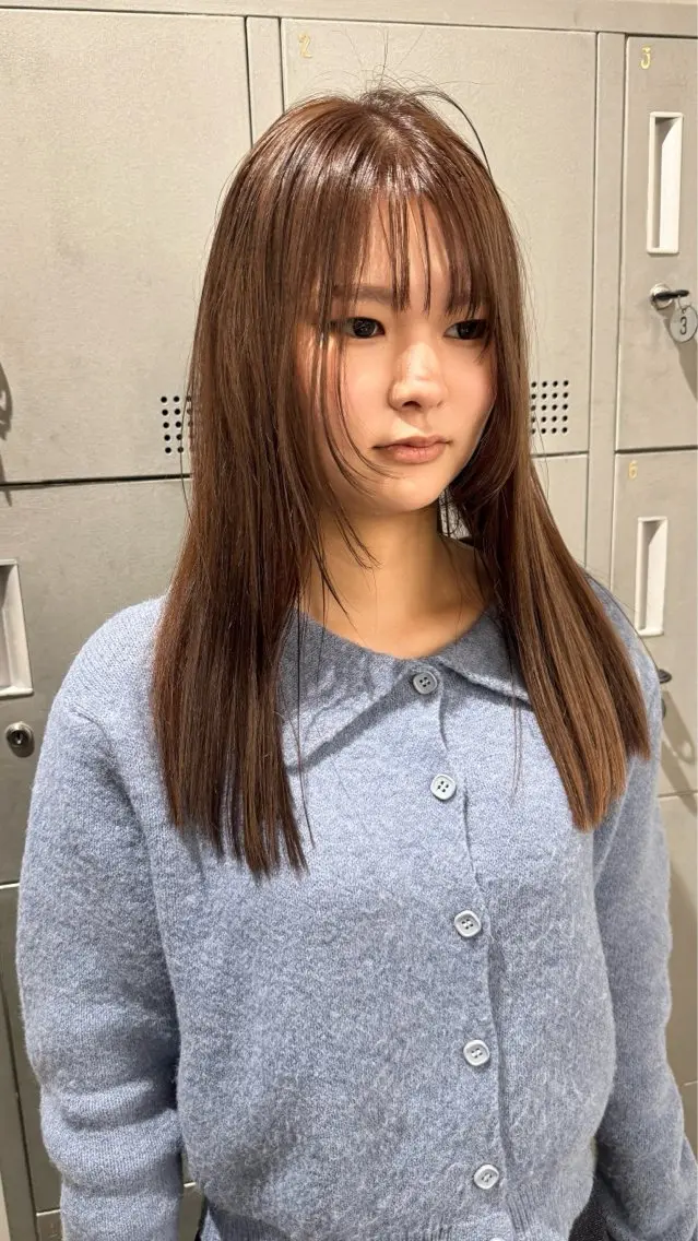 【ミニモ学割🎓】ダブルカラー＋カット　¥14,300の写真