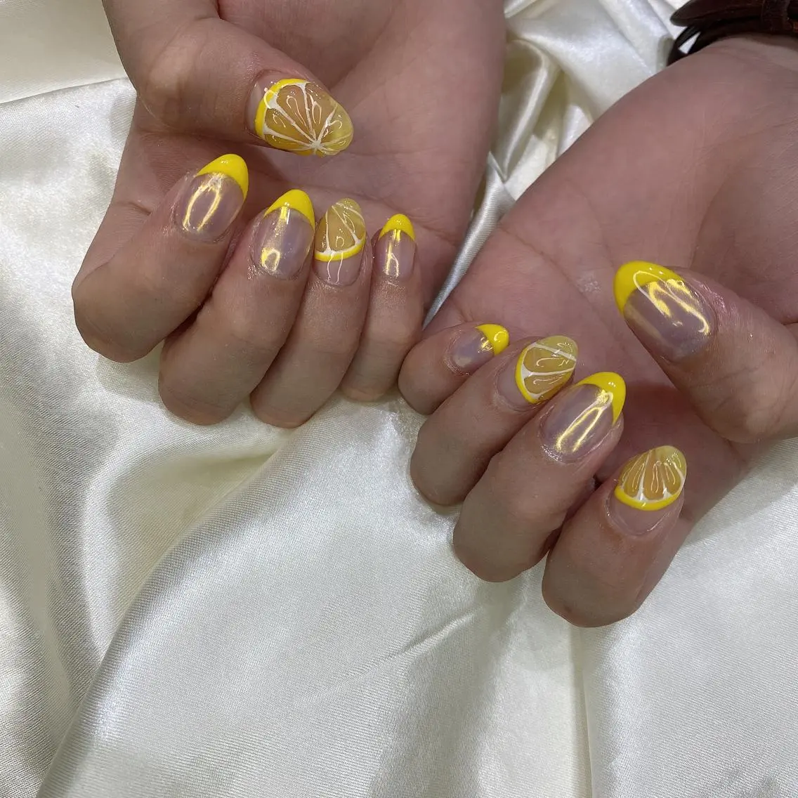 ネイル ハンドネイル 西岡 杏のネイルデザイン