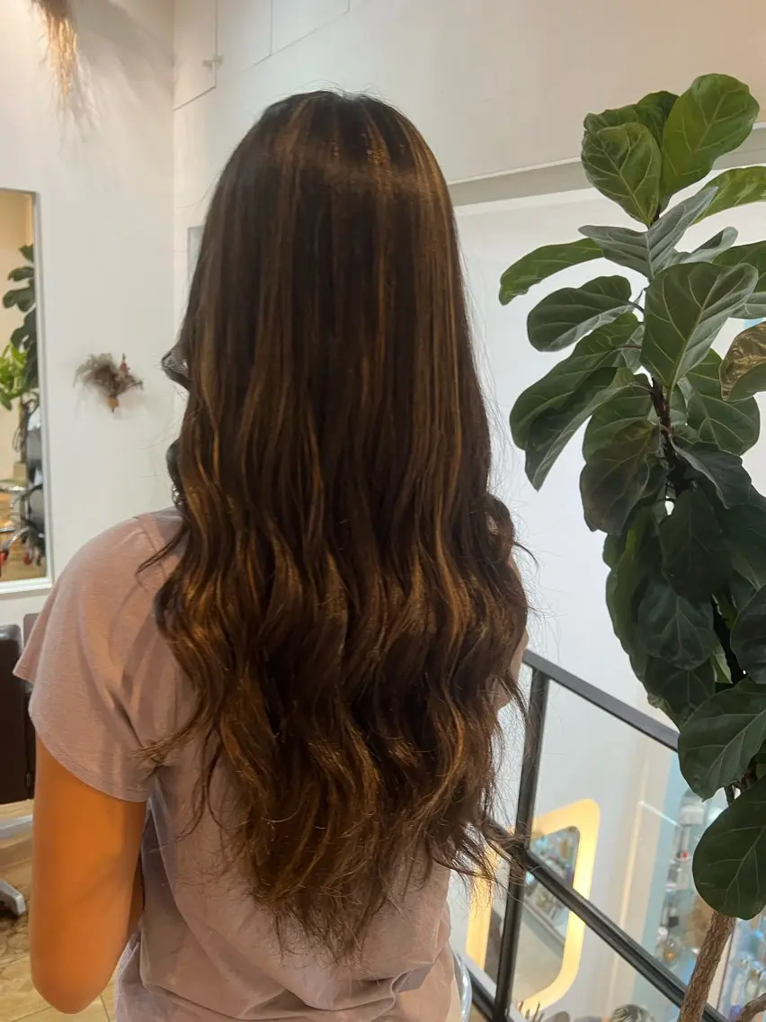 ミディアム カラー カット 堀井 凌平のヘアスタイル