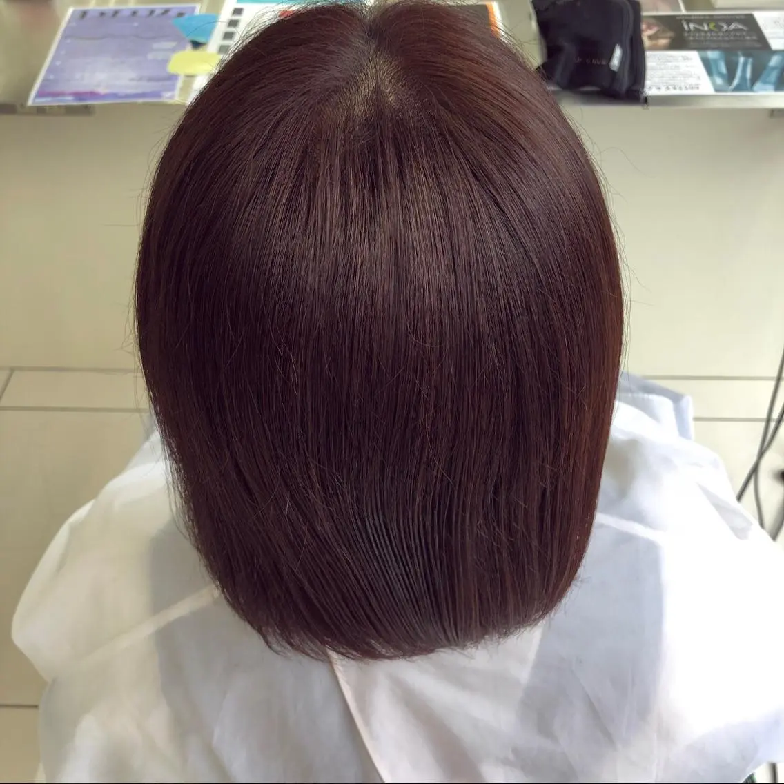 ショート カラー 髪質改善・白髪ぼかし /お悩み対応カラーのヘアスタイル