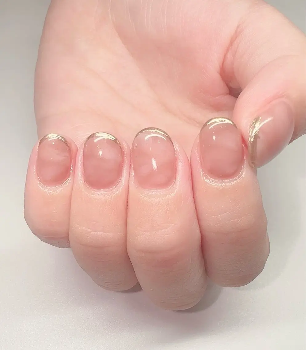 ネイル フレンチネイル ミラーネイル ニュアンスネイル nailsalon urümのネイルデザイン