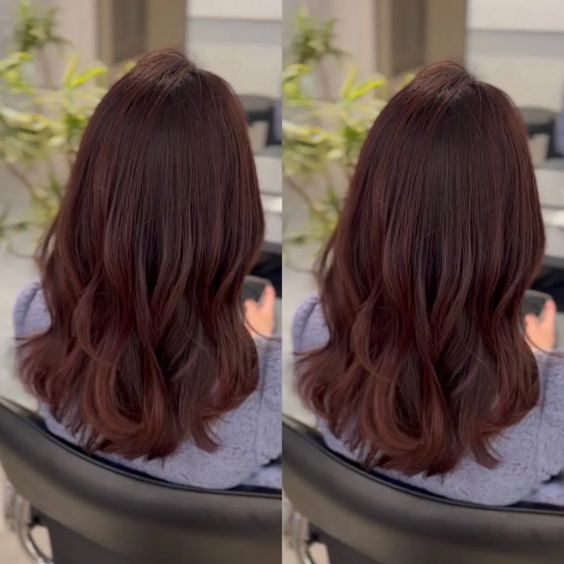 ミディアム カラー パーマ ミディアムパーマ カット ヘアカラー パーマ トリートメント レイヤーカットのプロ 大人ヘア宮森貴志のヘアスタイル